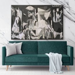 Guernica Painting by Pablo Picasso Artistic Modernism Painting by Pablo Picasso Canvas Wall Art