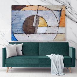 Abstract Art Painting Photo Print on Canvas with Frame Artworks Home Decor Wall Posters Canvas Gift