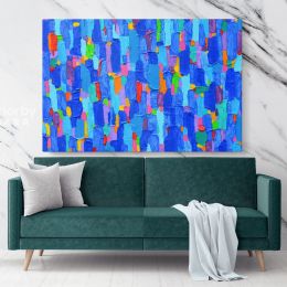 Home Decor Abstract Art Painting Photo Print on Canvas with Frame Artworks Wall Mural Hangings Gift