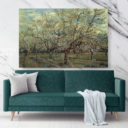 The White Orchard Painting by Vincent Van Gogh Dutch Painter Original Canvas Wall Art