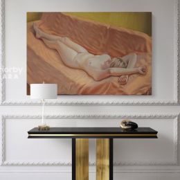 Women's Erotica Artworks by Owen Claxton Canvas Wall Art