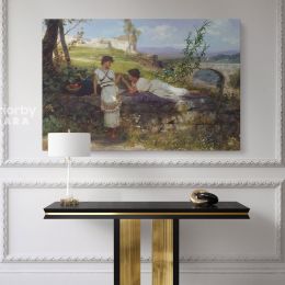 Talisman Painting by Henryk Hector Siemiradzki Photo Print on Canvas