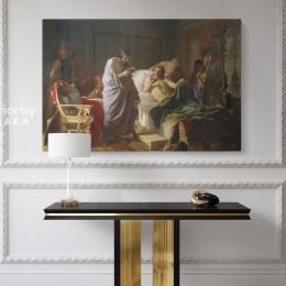 Ancient Greek Medicine Paitning by Henryk Hector Siemiradzki Photo Print on Canvas