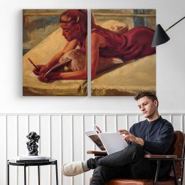 Tess02 by Aaron Coberly Canvas Wall Art Print
