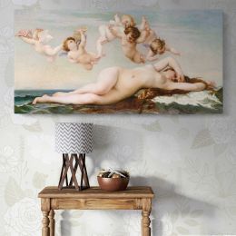 The Birth of Venus by Alexandre Cabanel Panoramic Wall Art