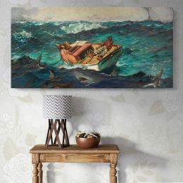 The Gulf Stream by Winslow Homer Panoramic Wall Art