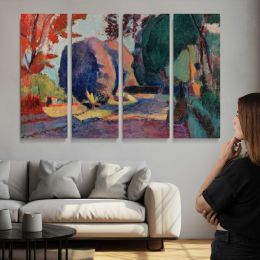 The Luxembourg Gardens by Henri Matisse Canvas Wall Art Print
