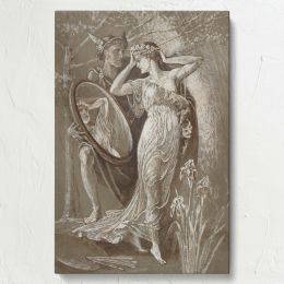 The Mirror of Venus - Classical Allegory of Art and Life (1890) By Walter Crane 