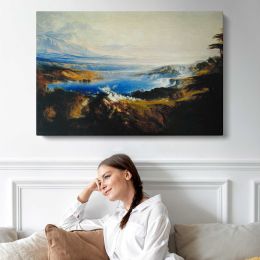 The Plains of Heaven by John Martin Canvas Wall Art Print
