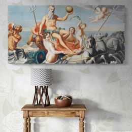 The Return of Neptune by John Singleton Copley Panoramic Wall Art
