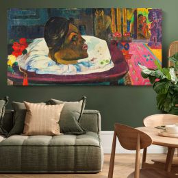 The Royal End - Arii Matamoe by Paul Gauguin Panoramic Wall Art