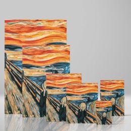 The Scream - Famous Emotional Expressionist Scene By Edvard Munch 