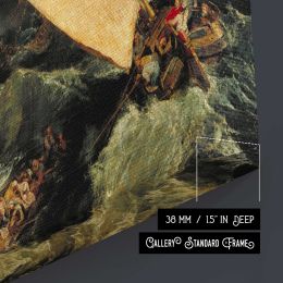 The Shipwreck by Joseph Mallord William Turner Canvas Wall Art Print