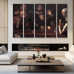 The Tooth Drawer by Caravaggio Canvas Wall Art Print