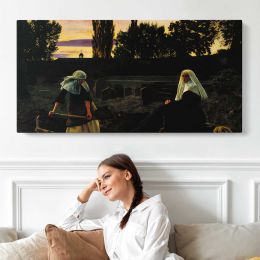 The Vale of Rest by John Everett Millais Panoramic Wall Art