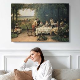 Toast to the Heir Presumptive by Adrien Moreau Canvas Wall Art Print