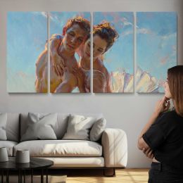 Two Women in Sunlight by Daniel Gerhartz Wall Art