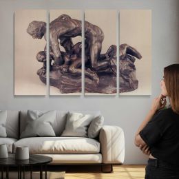 Ugolino by Auguste Rodin Canvas Wall Art Print