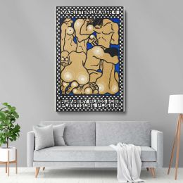 Vaudeville Act 4 - Erotic Modernist Figure Composition (1907) By Moriz Jung 