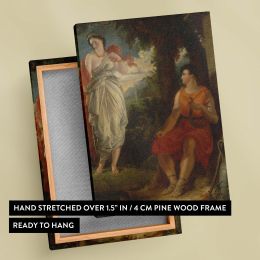 Venus and Anchises - Mythical Love Scene in Classical Style By Benjamin R. Haydon 