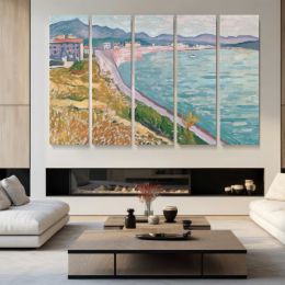 View of Saint-jean-de-luz by Albert Marquet Canvas Wall Art Print