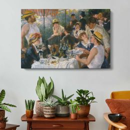 Women at an Outdoor Cafe Canvas Wall Art Print