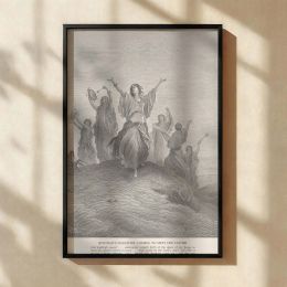 Women Dance in Joy - Gustave Dore Victory Celebration Scene 