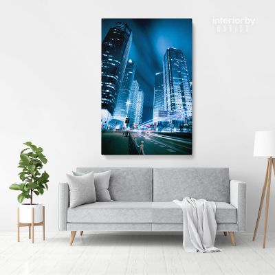 Portrait Canvas Photography Building Background Canvas Wall Art