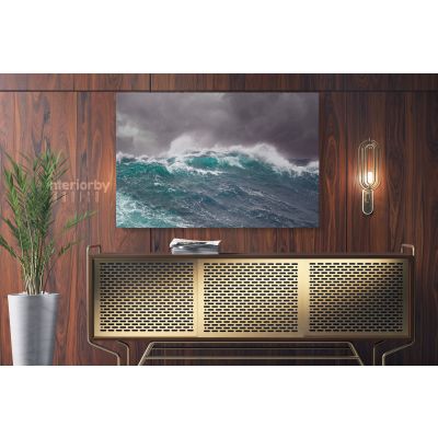 Large Waves in Ocean Canvas Wall Art