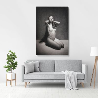 Naked Women Painting by Famous Owen Claxton Photo Print on Canvas Home Decor Wall Mural Gift