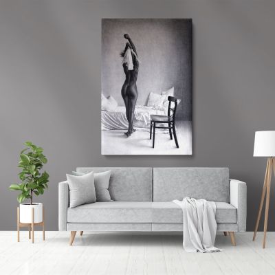 Naked Women Painting by Famous Owen Claxton Photo Print Canvas Home Decor Wall Mural