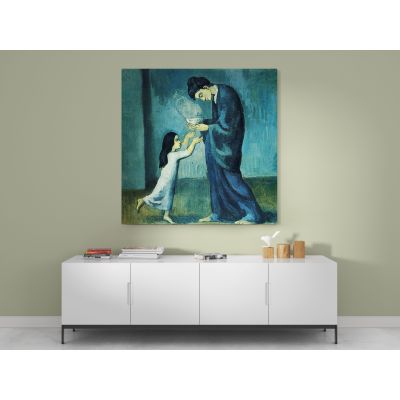 Pablo Picasso: La Soupe Art Famous Modernism Artistic Canvas Wall Art