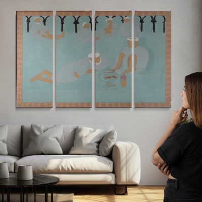 Arab Coffeehouse by Henri Matisse Canvas Wall Art Print