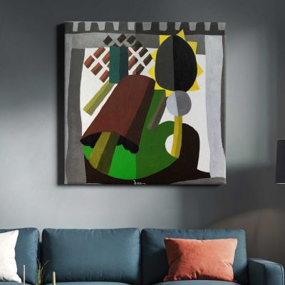 Arthur Dove's The Inn (1942) Square Canvas Wall Art