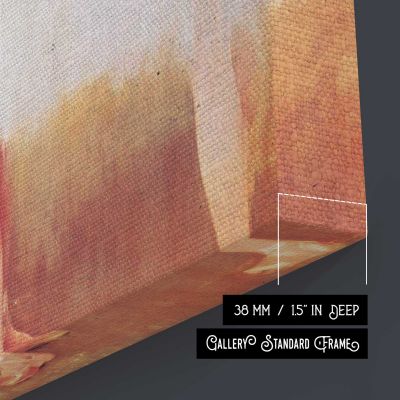 Ballet Dancers Square Canvas Wall Art