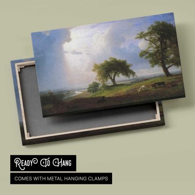 California Spring by Albert Bierstadt Canvas Wall Art Print