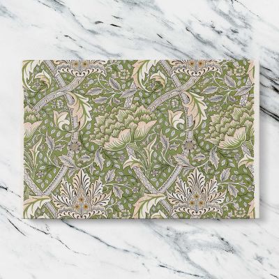 Windrush Botanical Pattern by William Morris Canvas Wall Art Print