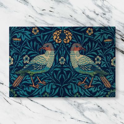 Birds and Foliage Pattern by William Morris Canvas Wall Art Print