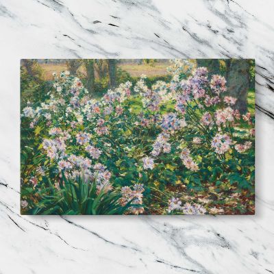 Windflowers by Ruger Donoho Canvas Wall Art Print