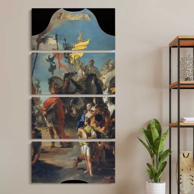 The Triumph of Marius by Giovanni Battista Tiepolo Canvas Wall Art Print