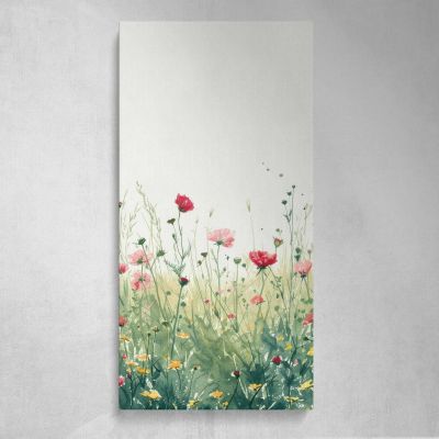 Wildflower Meadow Canvas Wall Art Print