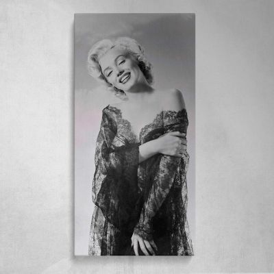 Marilyn Monroe Glamour Portrait Canvas Wall Art Print