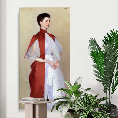 John Singer Sargent Portrait of Mrs Robert Harrison Tate Britain by John Singer Sargent Canvas Wall Art Print