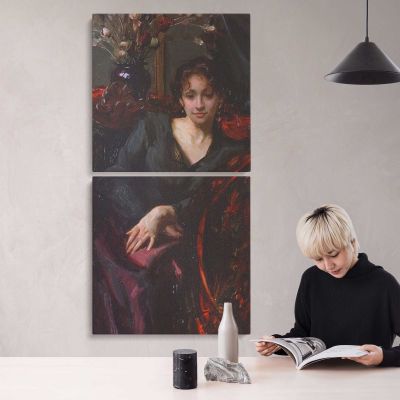 Scarlet by Daniel Gerhartz Canvas Wall Art Print