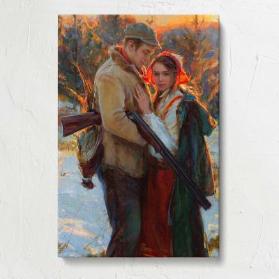 Homecoming by Daniel Gerhartz Canvas Print