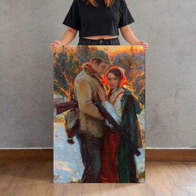 Homecoming by Daniel Gerhartz Canvas Print