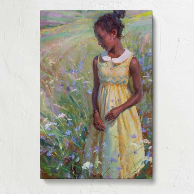 Among the Wildflowers by Daniel Gerhartz Canvas Print