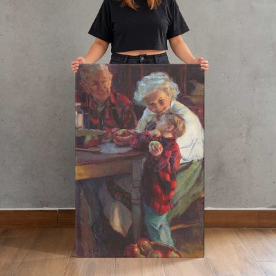 Grandma's Smile by Daniel Gerhartz Canvas Print