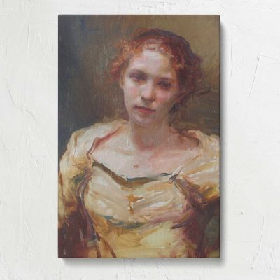 Rachel Autry Portrait by Daniel Gerhartz Canvas Print