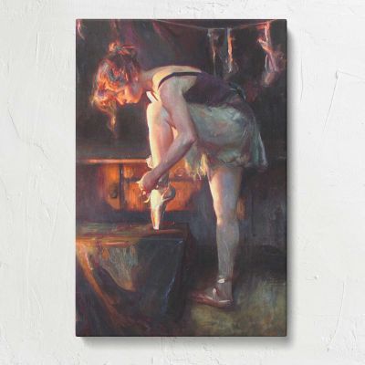 The Audition by Daniel Gerhartz Canvas Print